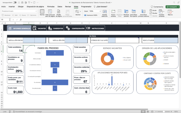 Seguimiento de Reclutamiento Talento Humano